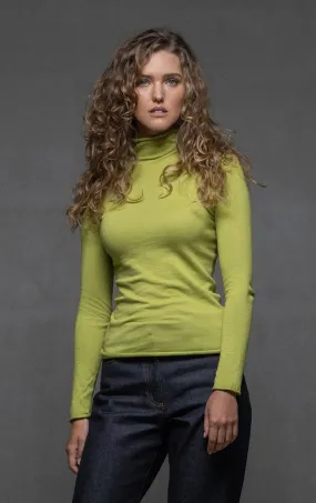 14GG COTTON SILK TURTLENECK - CLEARANCE