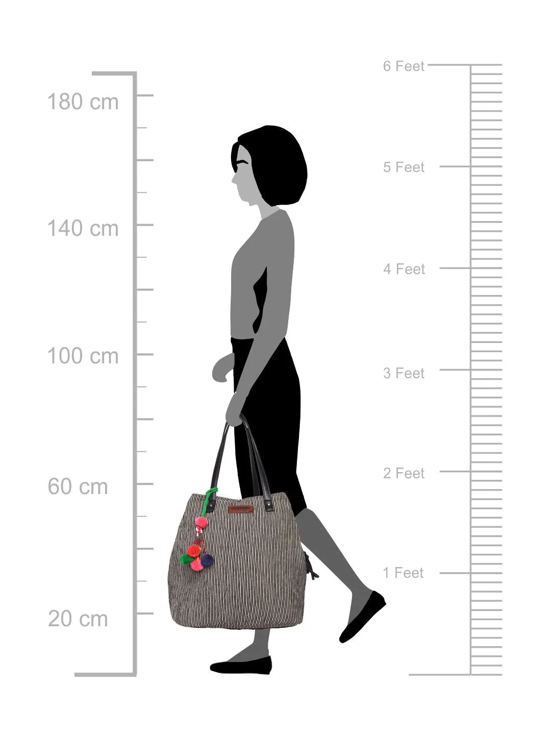 3 Compartment Women Tote Bag