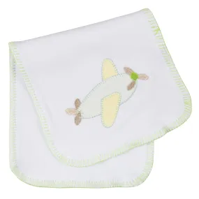 Airplane Stitch Burp Cloth