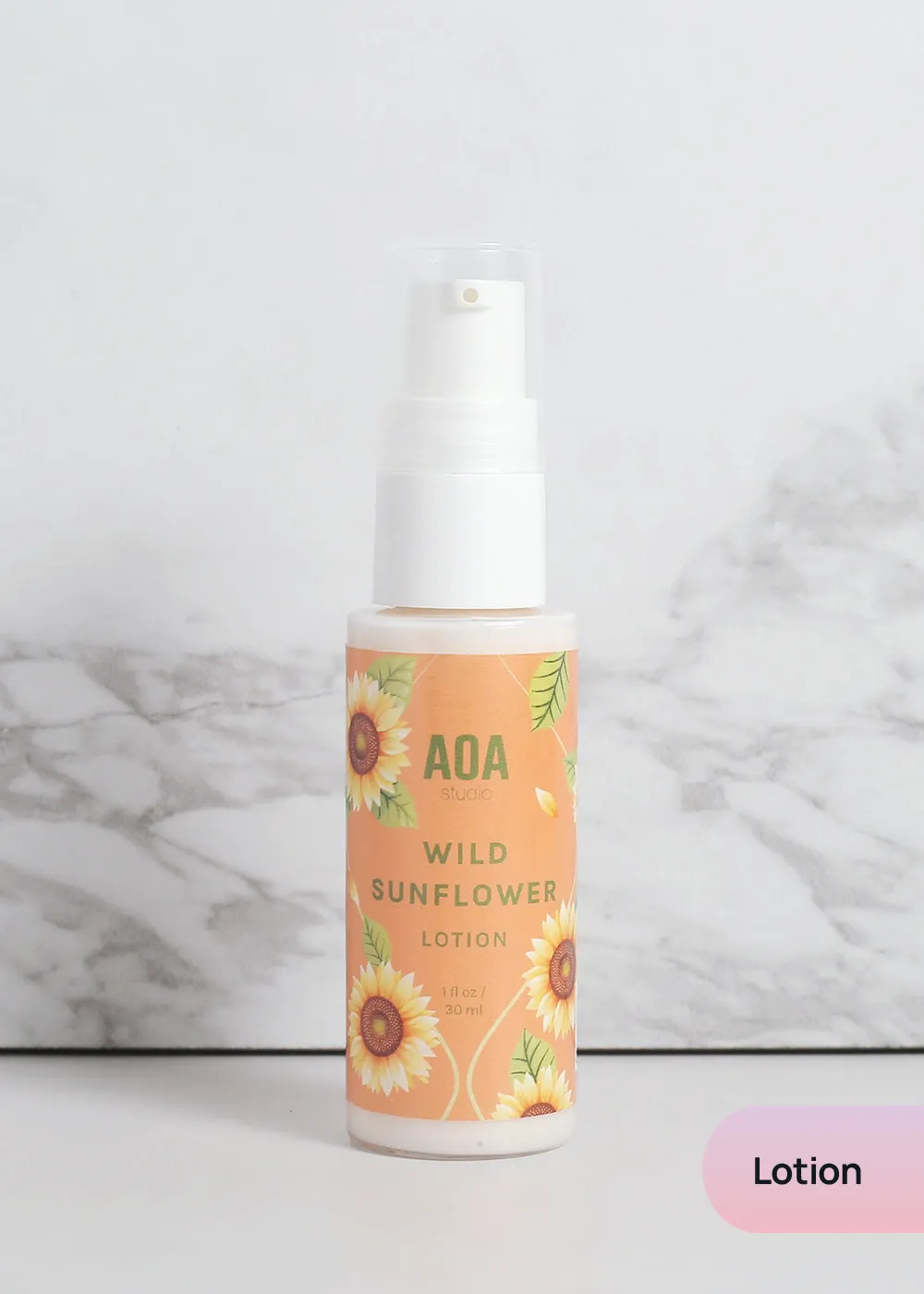 AOA Lotion, Shower Gel & Body Mist - Wild Sunflower