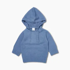 Baby Sutton Knit Jumper - Steel