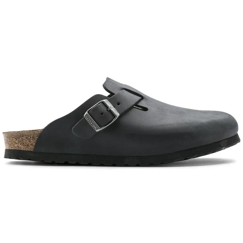     Birkenstock Boston Oiled Leather Black