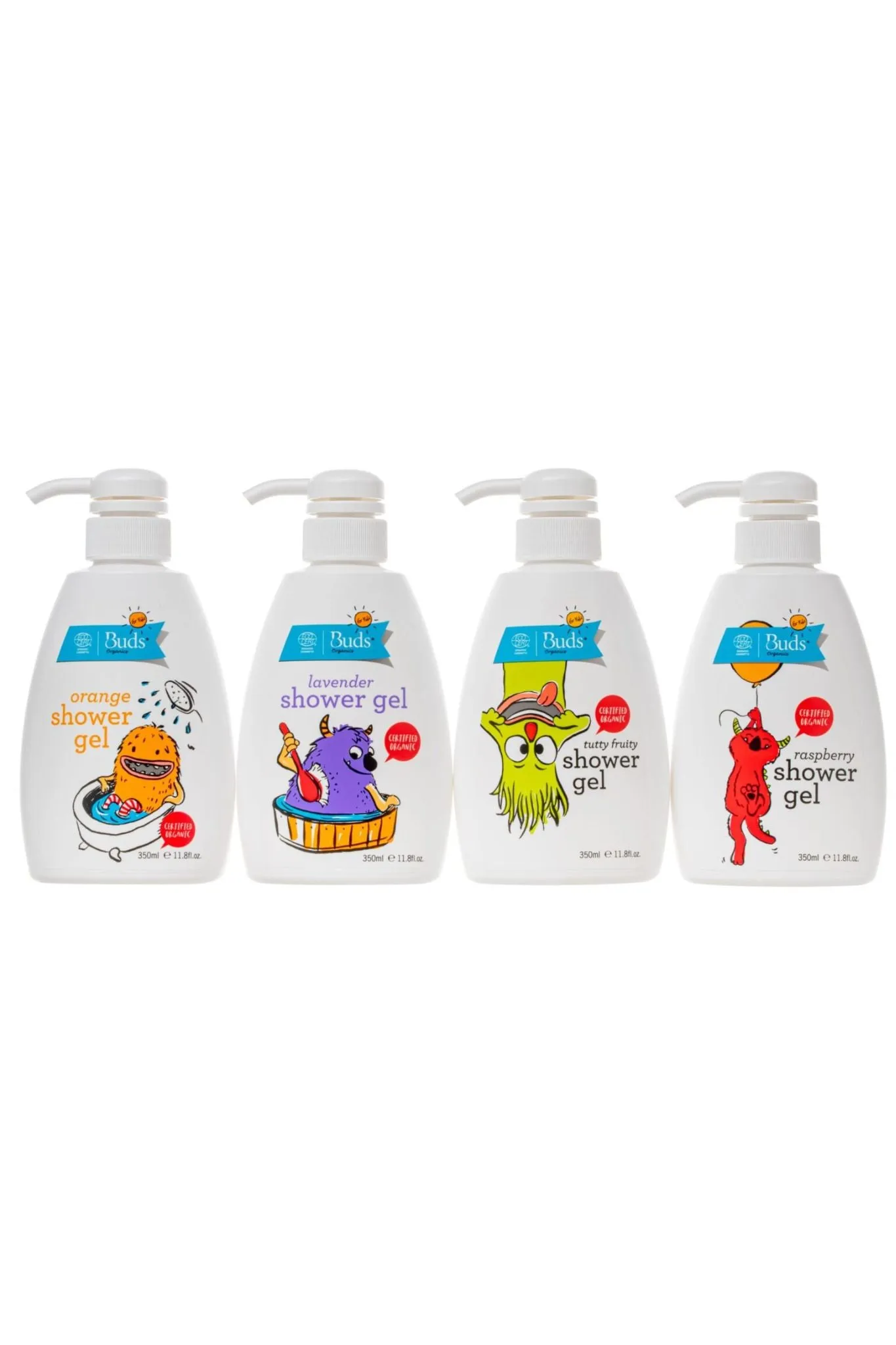 Buds For Kids Organics Shower Gel 350ml