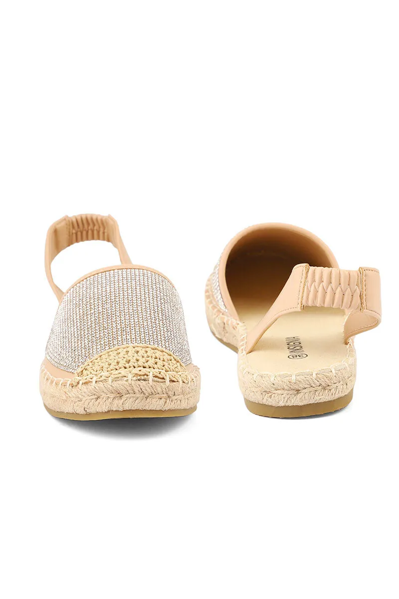 Casual Sling Back I17228-Beige