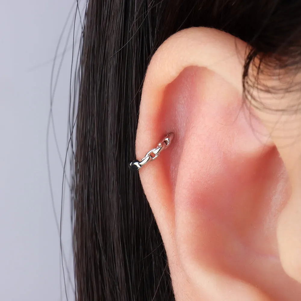 Chain Helix Hoop