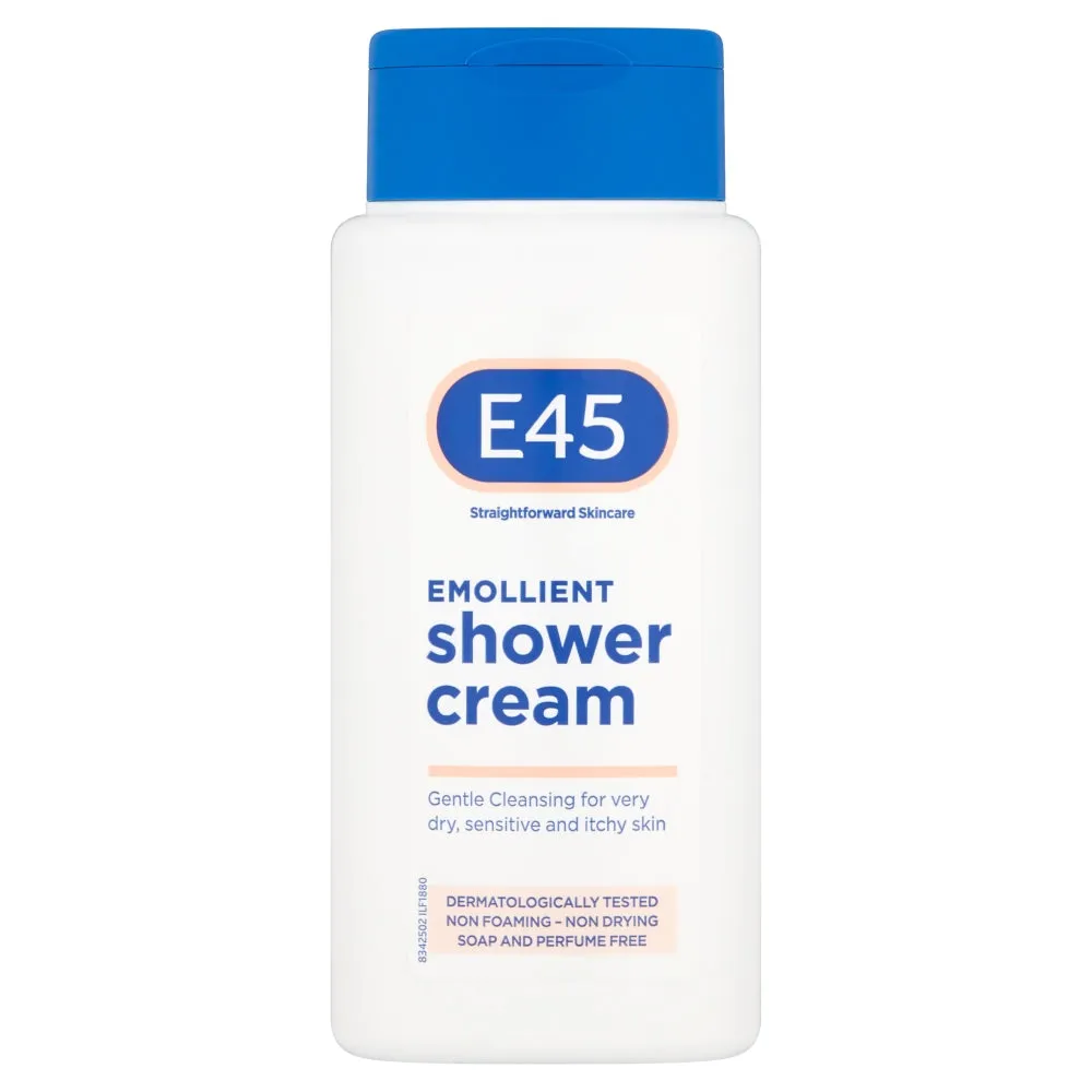 E45 Emollient Shower Cream 200ml