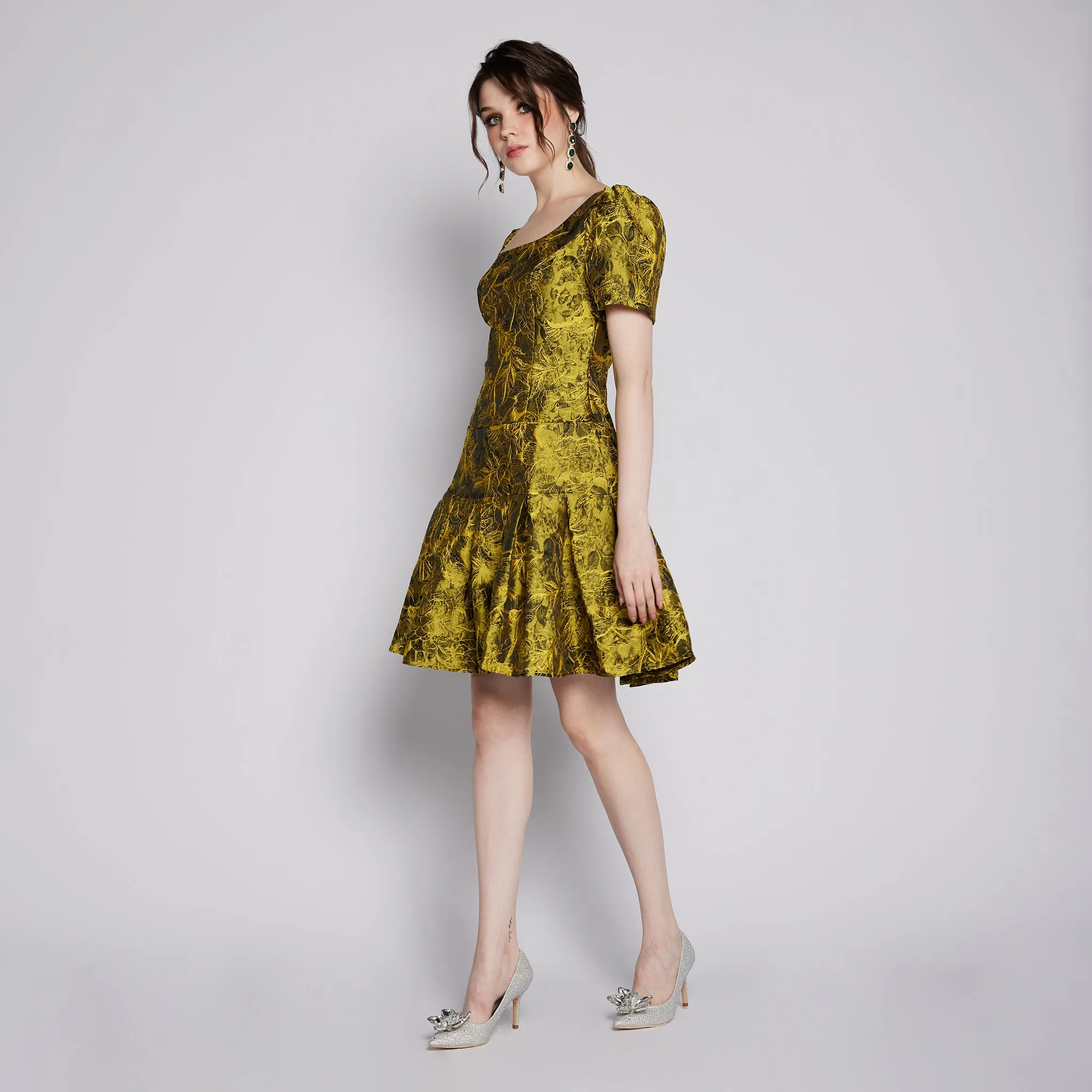 Elle Jacquard Dress