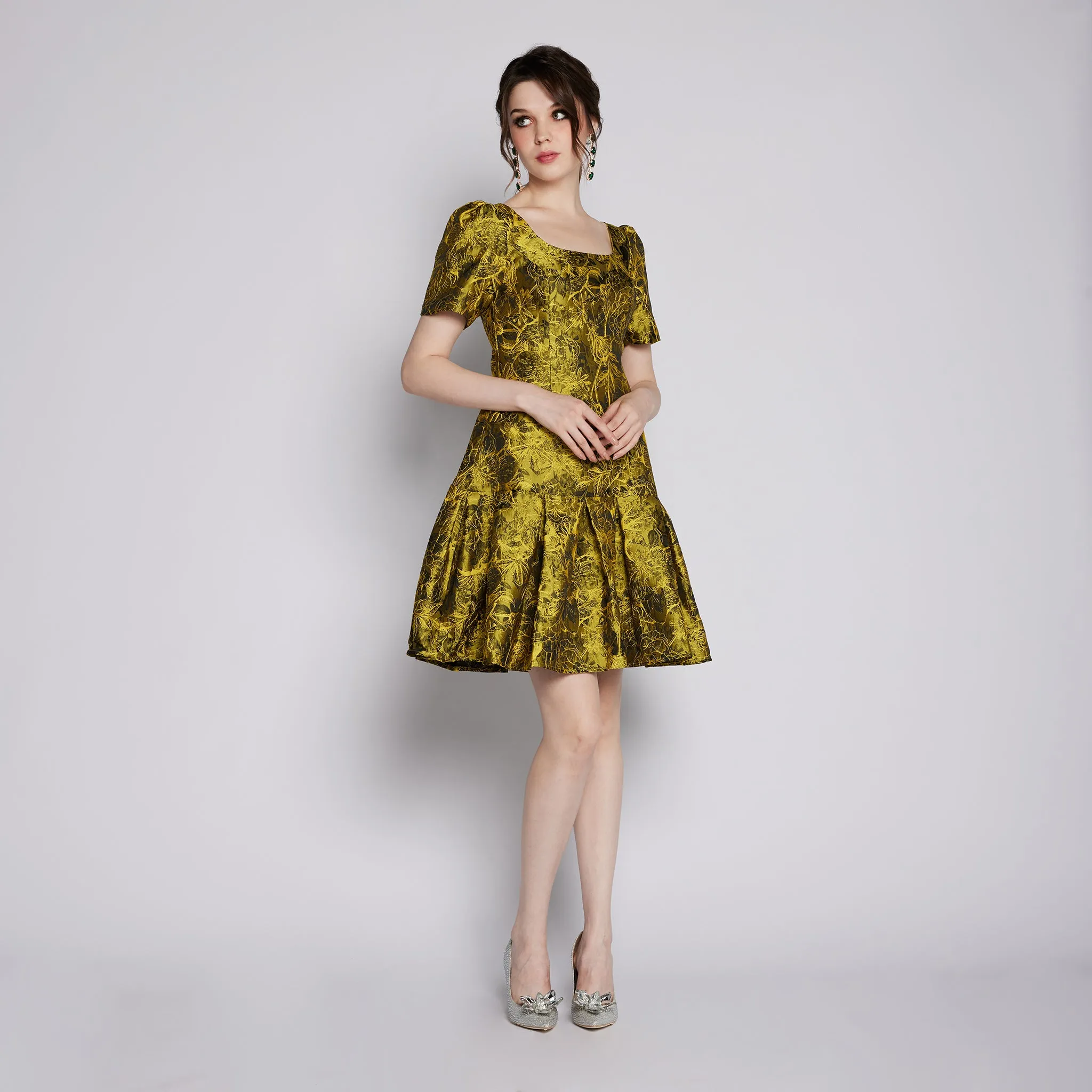 Elle Jacquard Dress