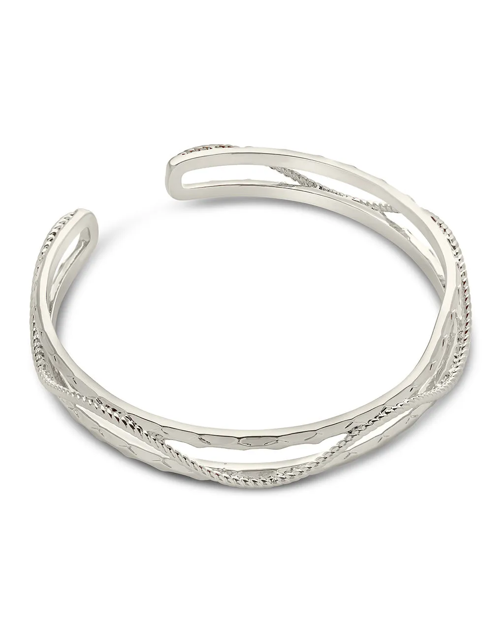 Fallon Textured Cuff Bracelet