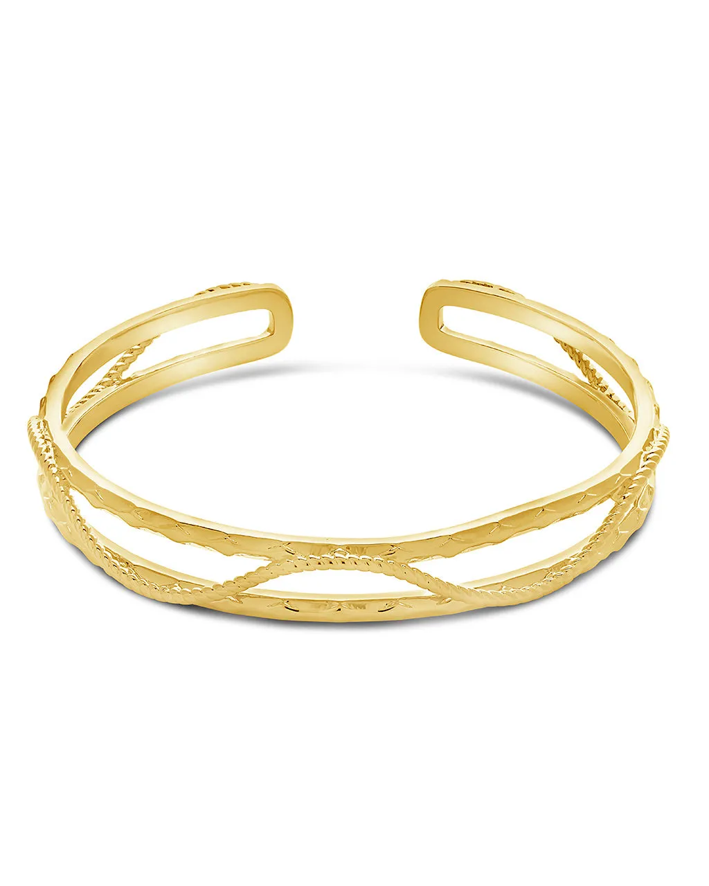 Fallon Textured Cuff Bracelet