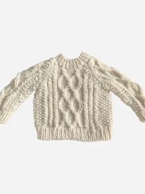 Fisherman Sweater - Cream