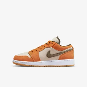 (GS) Air Jordan 1 Low SE 'Light Curry' (2021) DJ0342-102