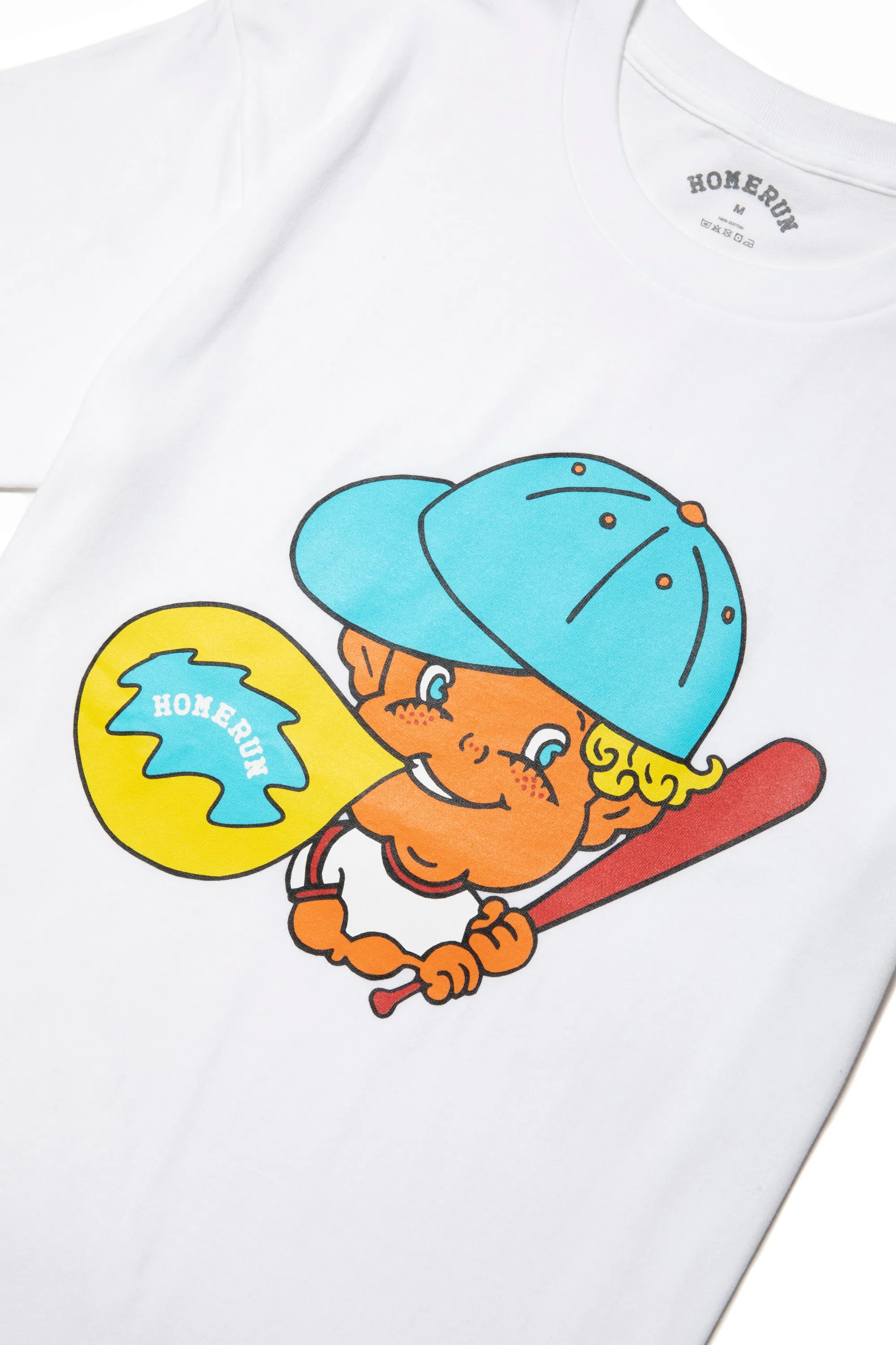 HOMERUN GUM BOY S/S TEE WHITE