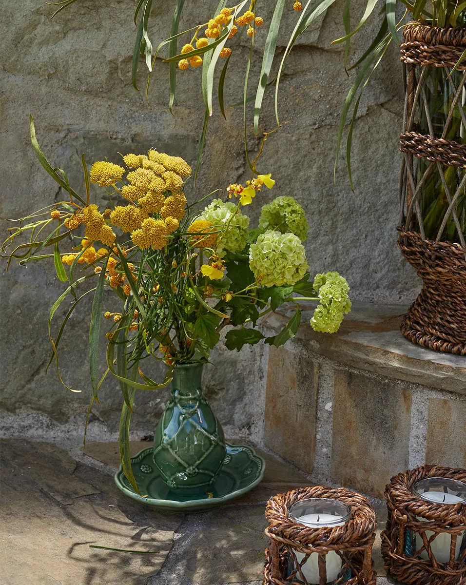 Jardins Du Monde Green Mini Vase Trio