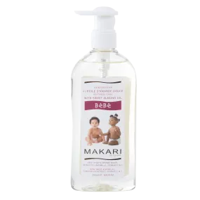 MAKARI - BEBE OIL /Silkens skin. Nourishes. Soothes.  For all skin types including delicate 8.45 OZ