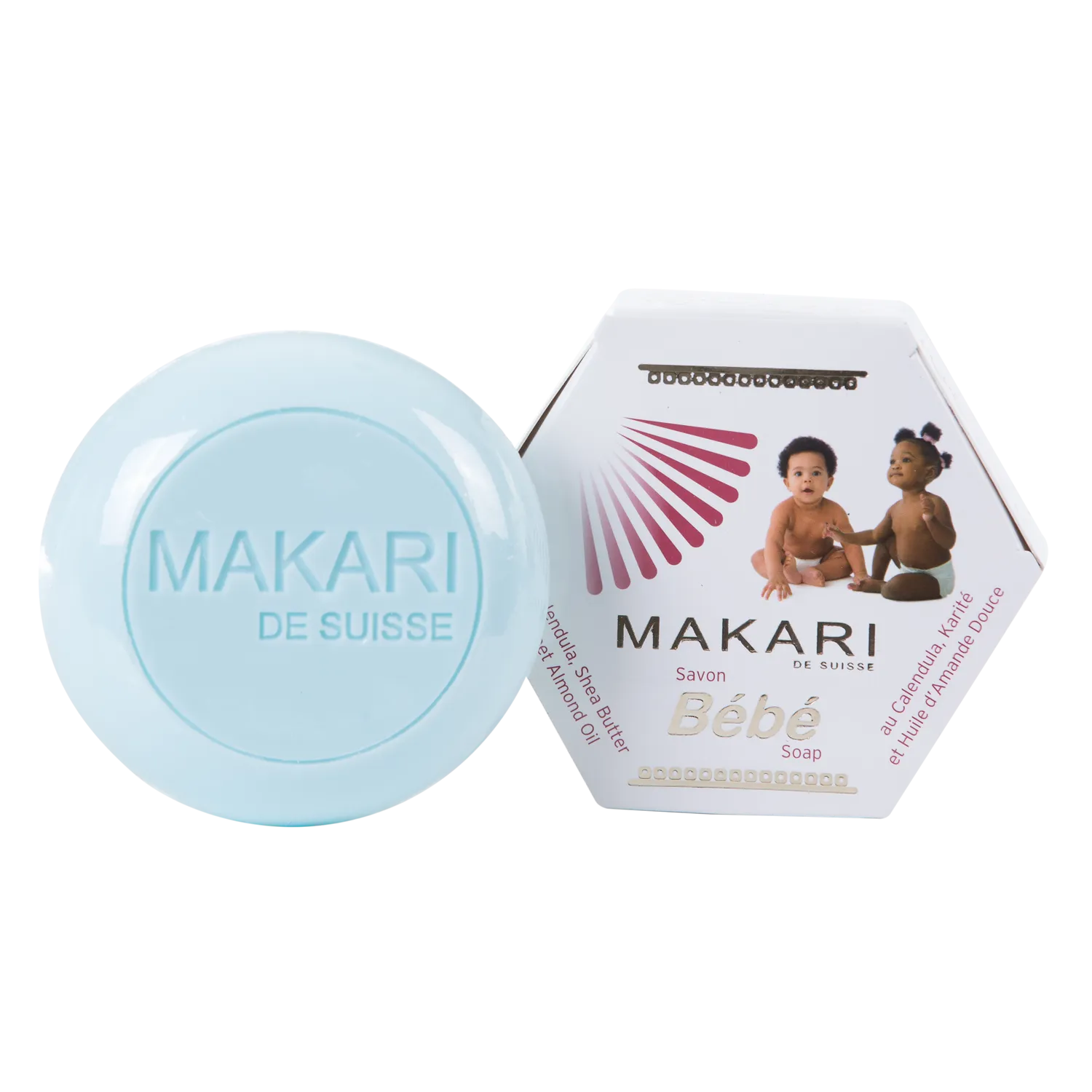 MAKARI - BEBE SOAP / Gently cleanses. Soothes. Nourishes.  For delicate and sensitive skin types