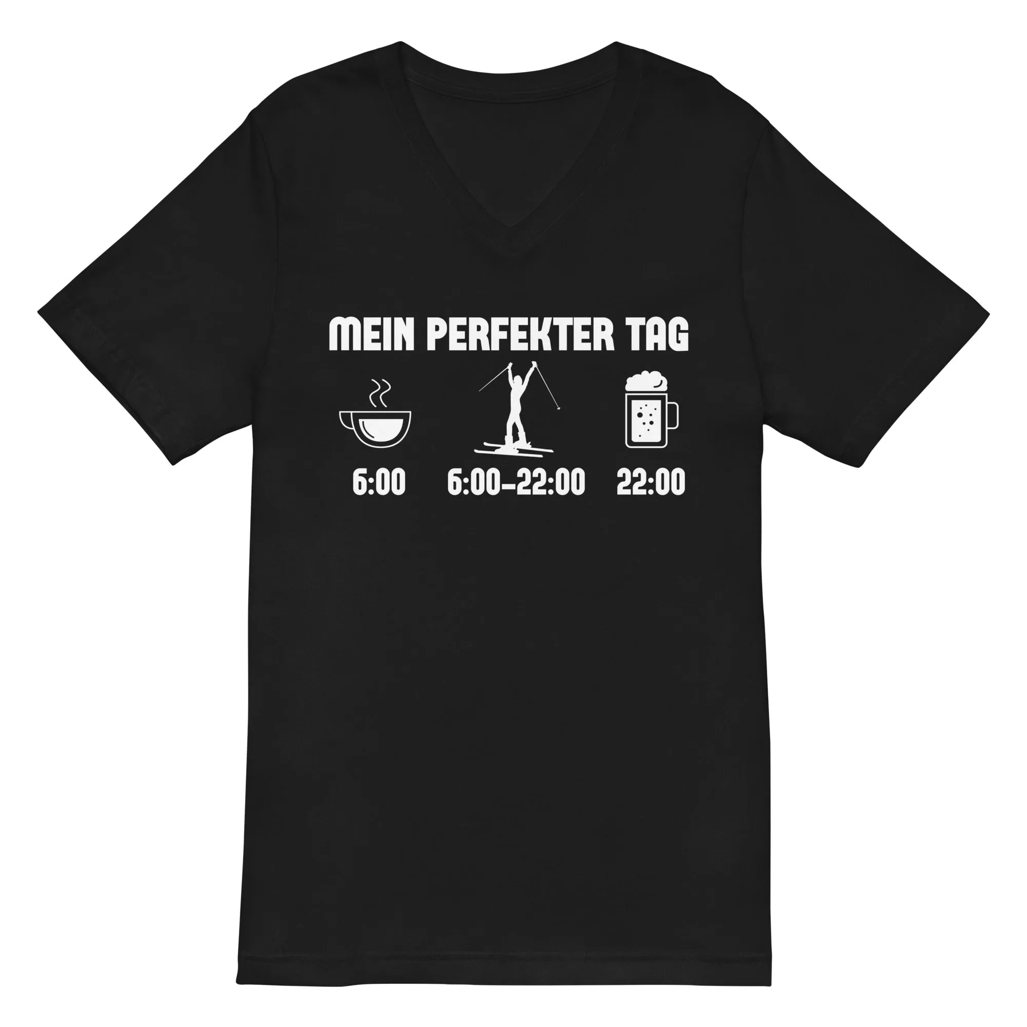 Mein Perfekter Tag 1 - Herren V-Neck Shirt