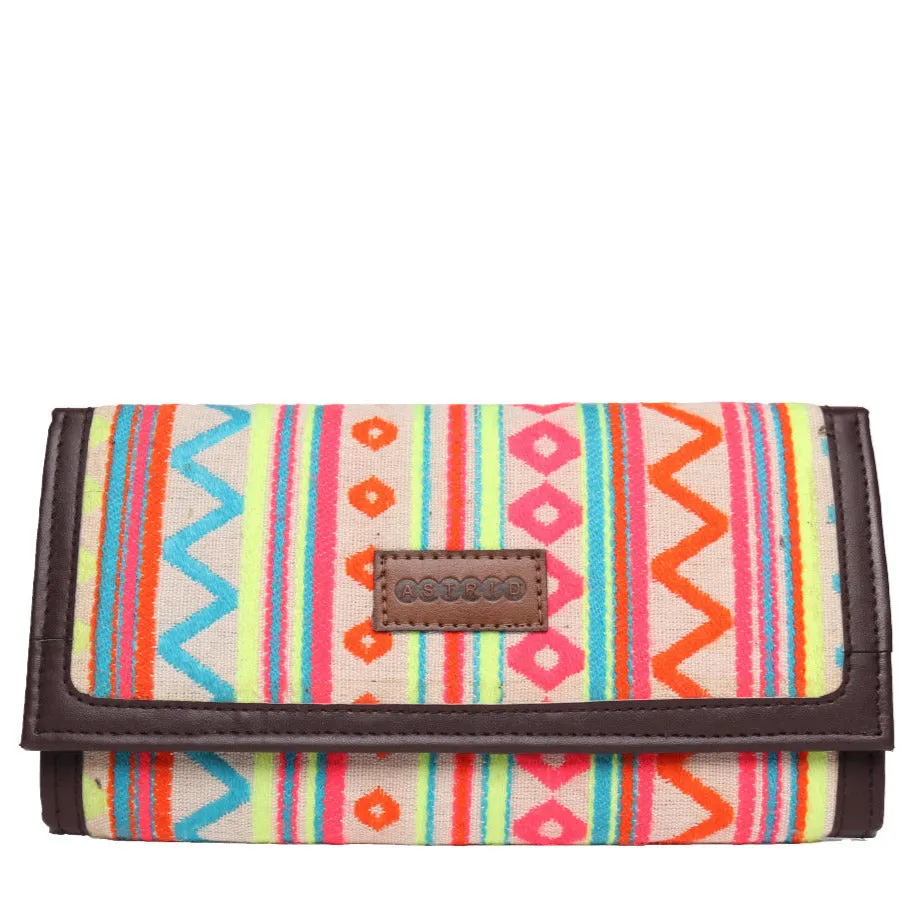 Multi Color Dhurry Wallet/Travel Pouch