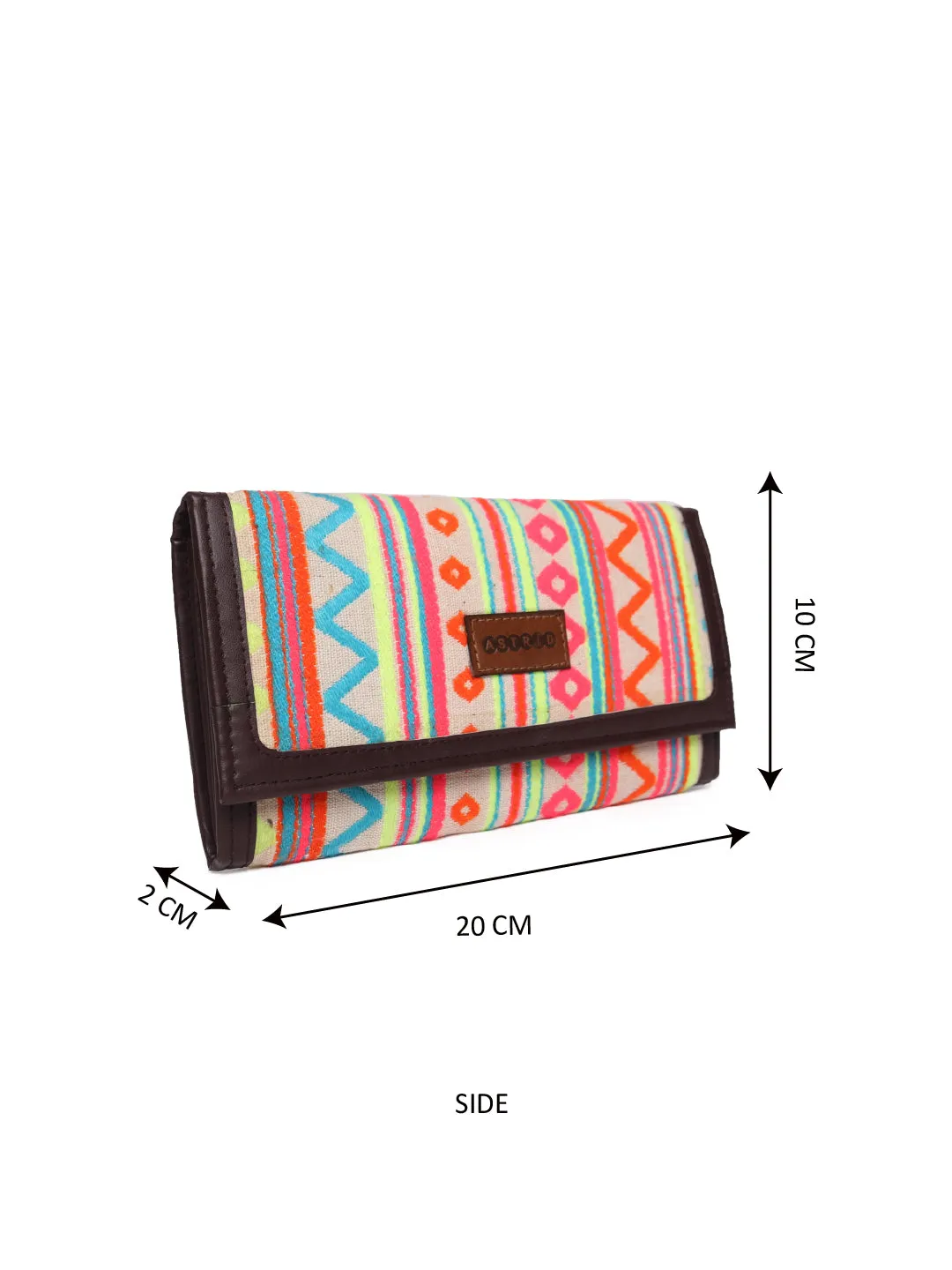 Multi Color Dhurry Wallet/Travel Pouch