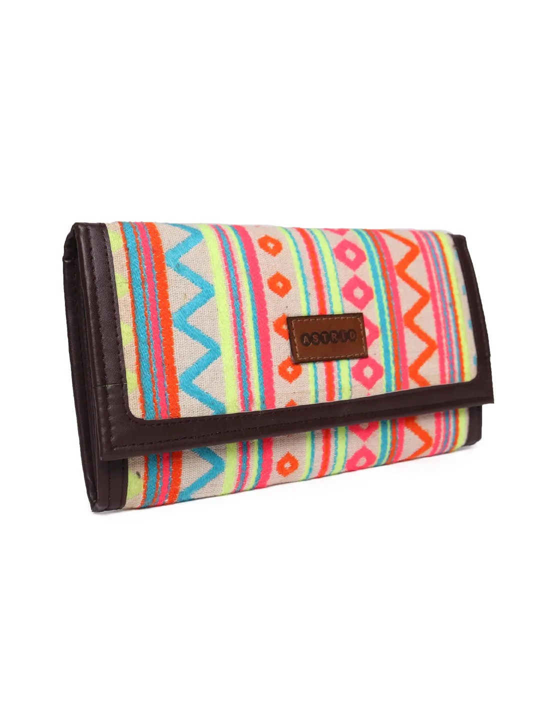 Multi Color Dhurry Wallet/Travel Pouch