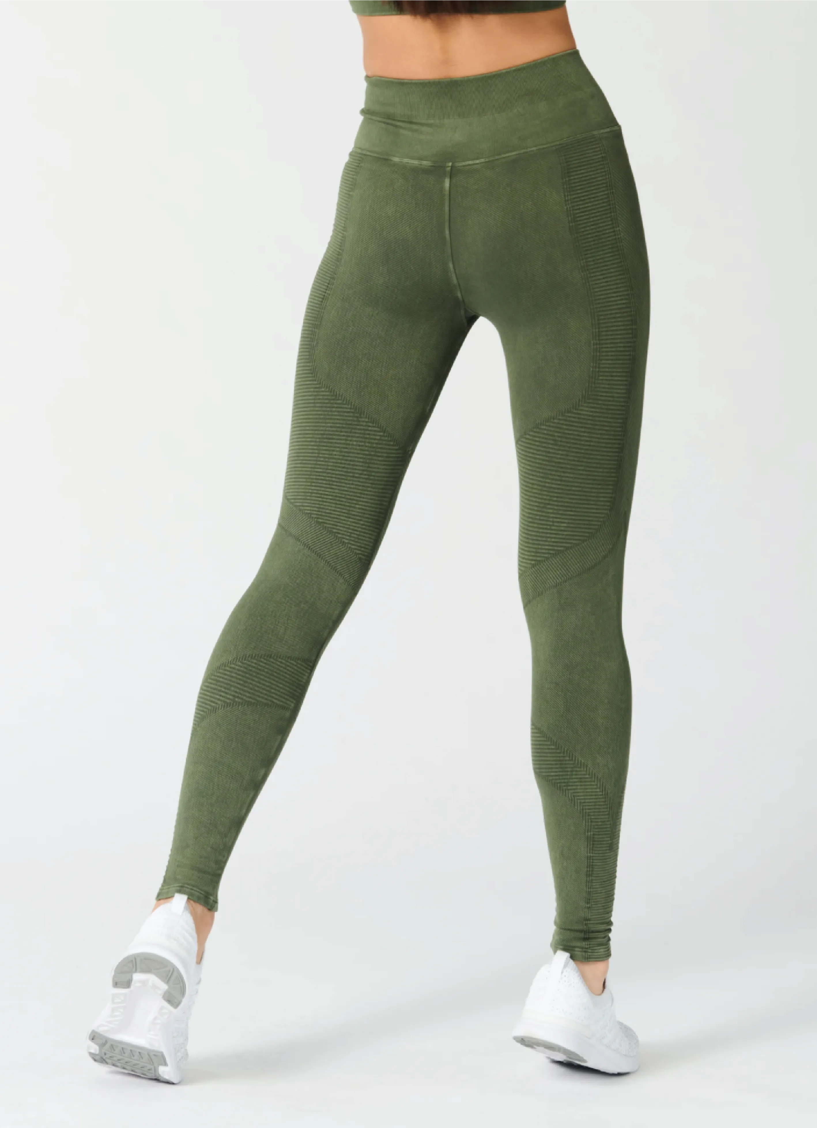 One by One Legging -Moss