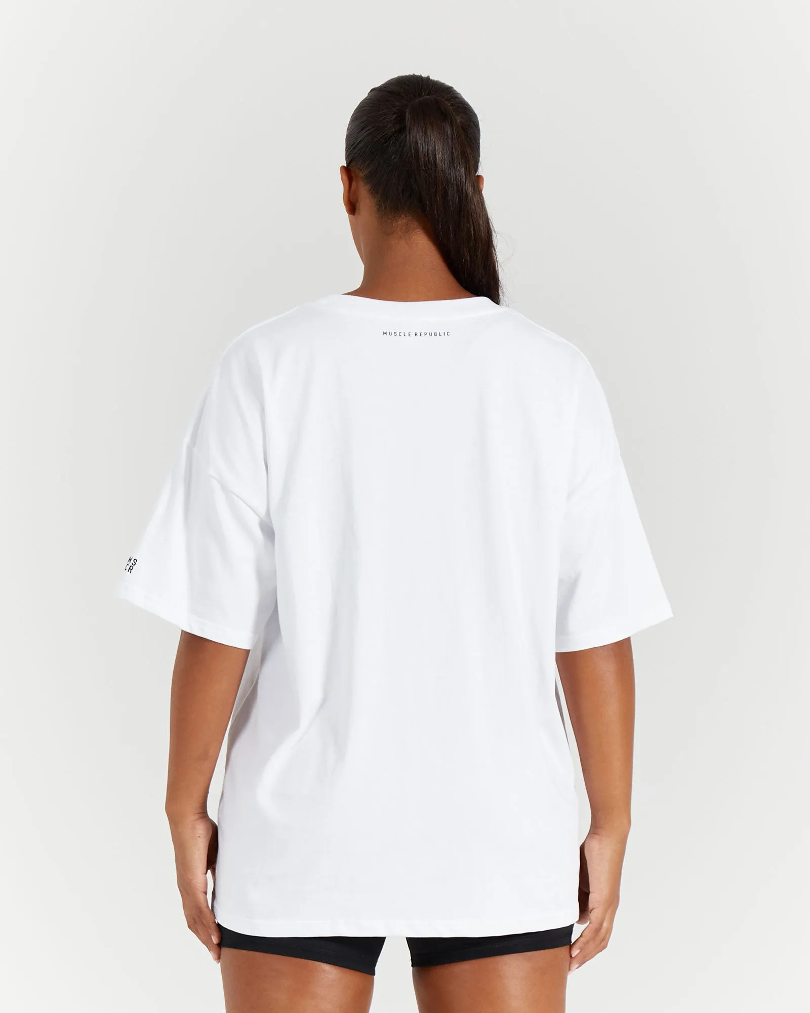 OVERSIZED TEE - WHITE