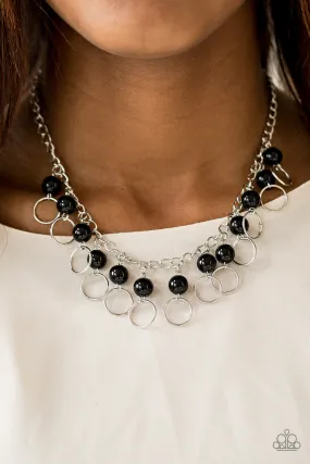 Paparazzi Accessories  - Run The Show #N166 Box 2 - Black Necklace