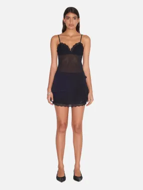 Parlour Lace Cami - Black