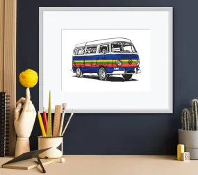 RM Camper Van (Corp Colours) - INDIGO ZULU INK