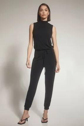 Sleeveless Turtleneck Jumpsuit