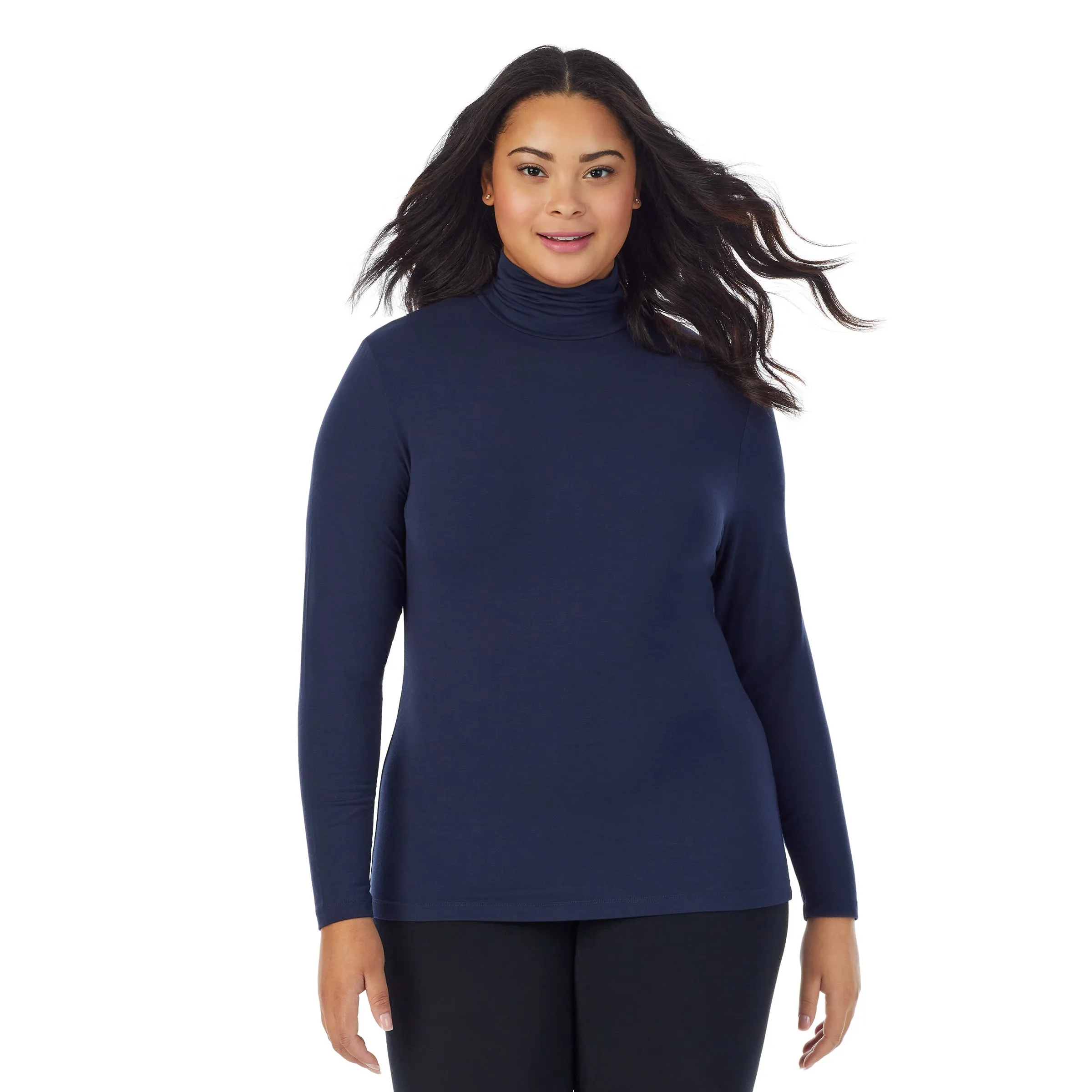 Softwear With Stretch Long Sleeve Turtleneck PLUS