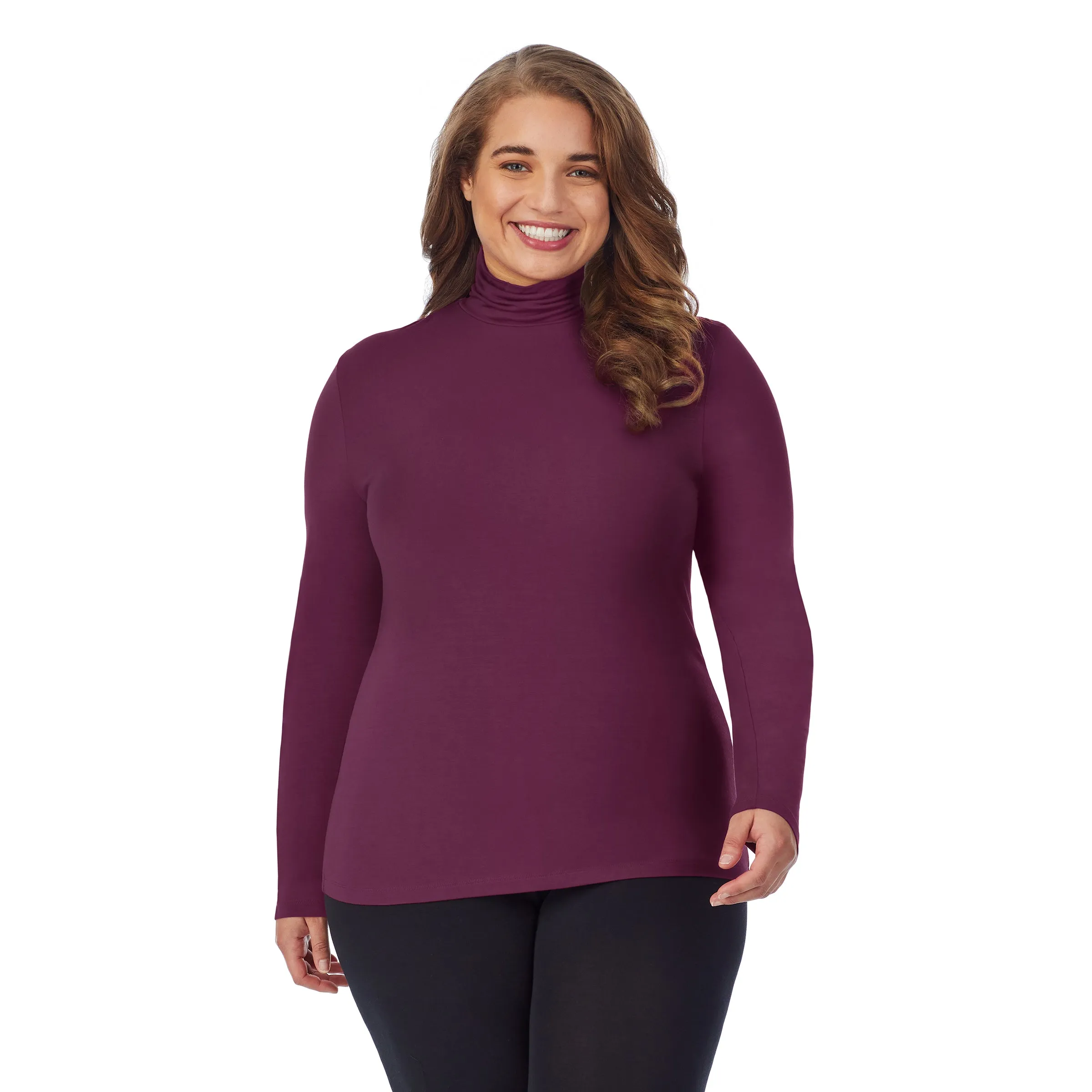 Softwear With Stretch Long Sleeve Turtleneck PLUS