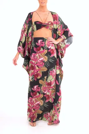 Thailand Print Long Kaftan