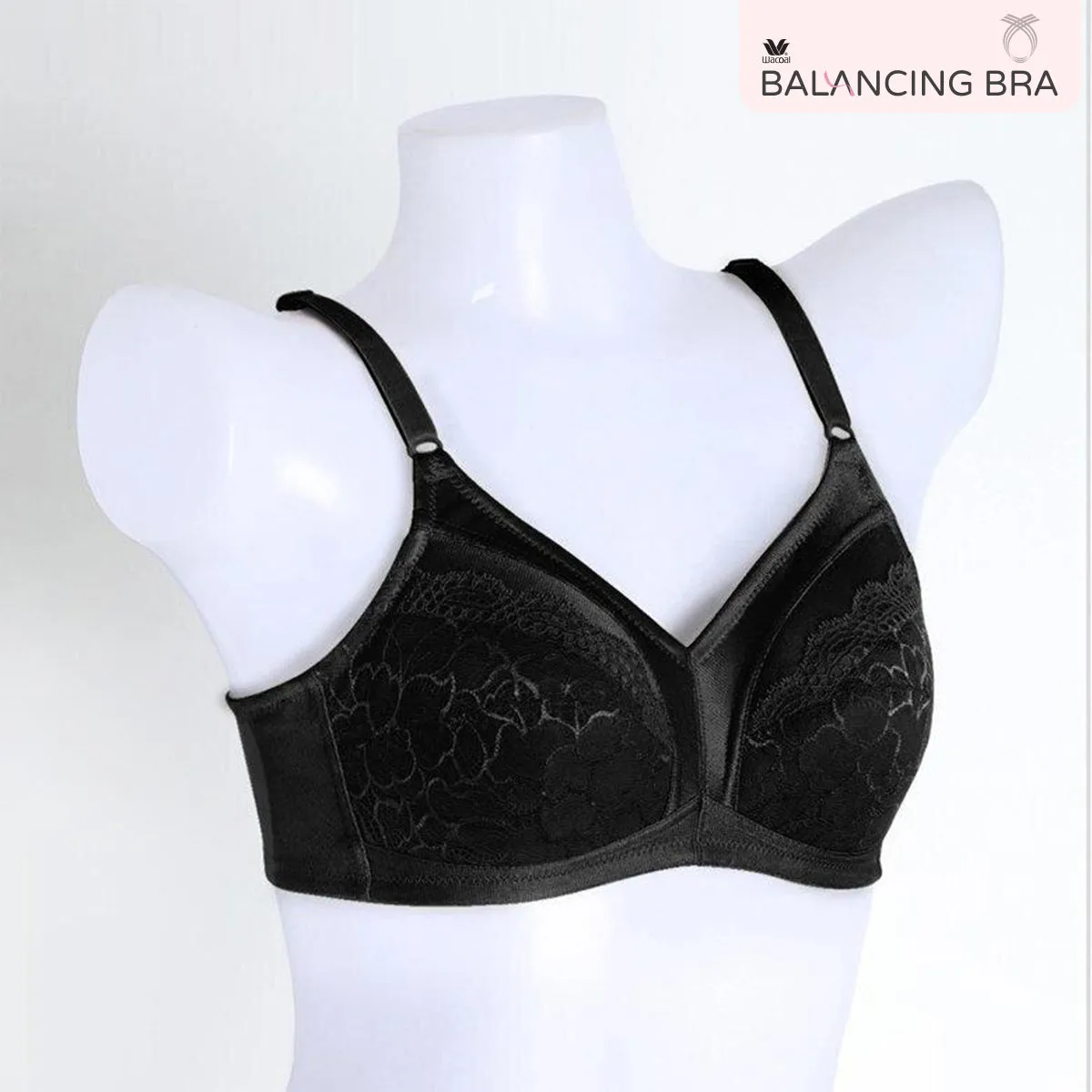 Wacoal Balancing Bra รุ่น WXB513 สีดำ (BL)