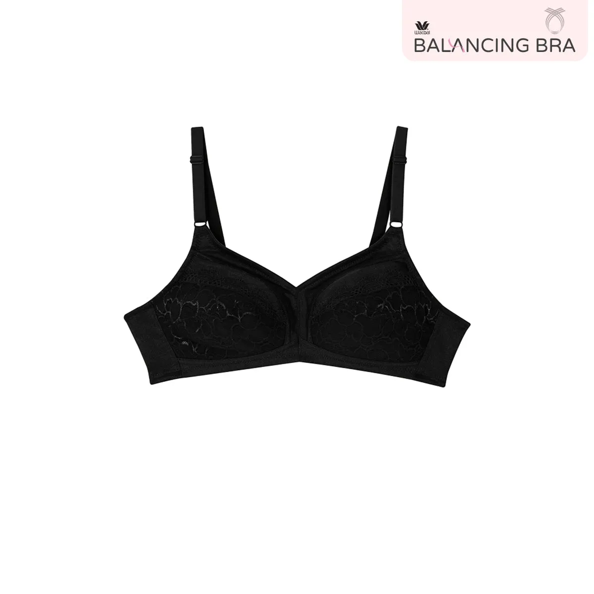 Wacoal Balancing Bra รุ่น WXB513 สีดำ (BL)