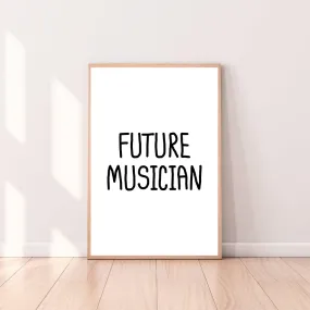 Wall Art Future Musician