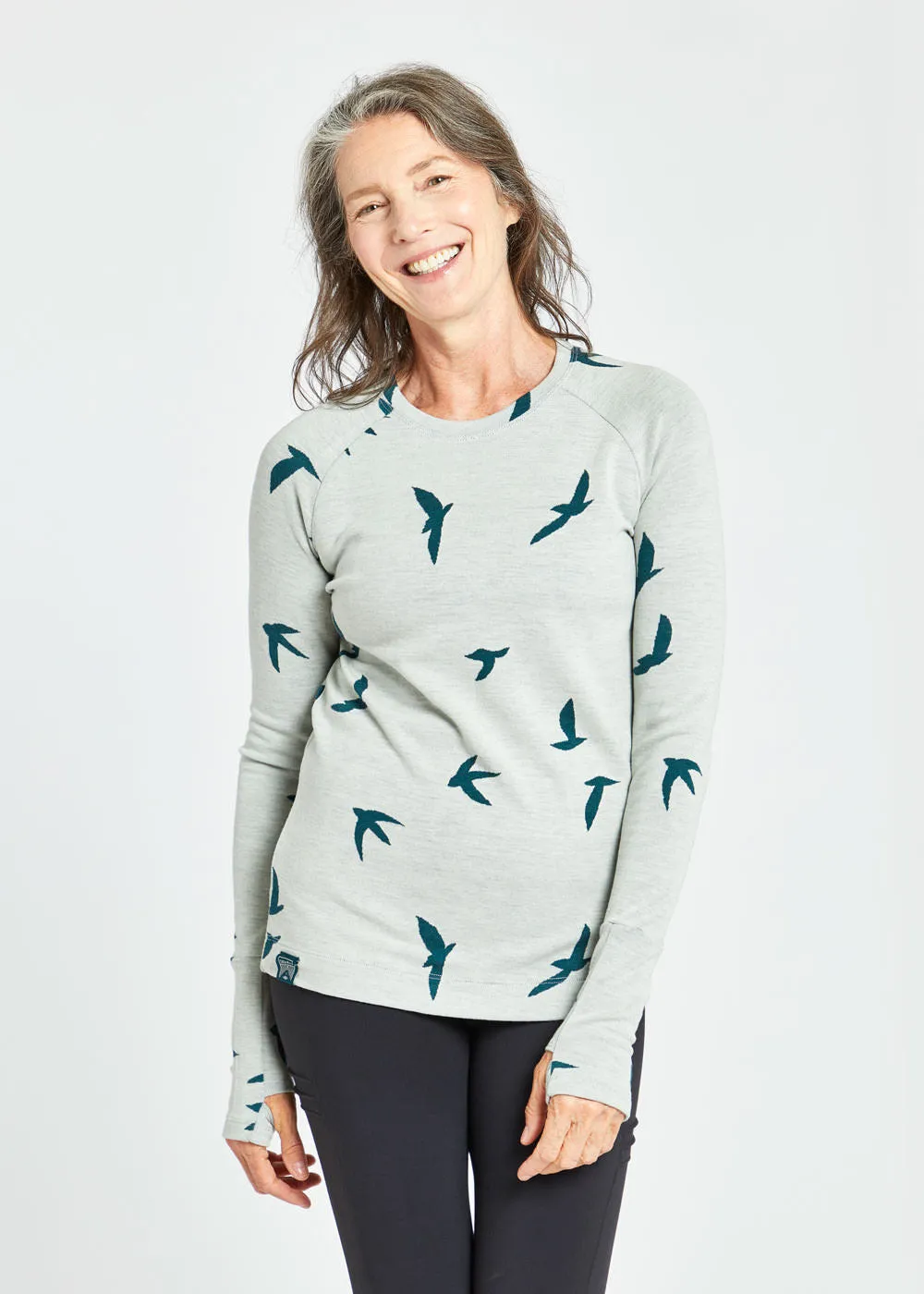 Wazzie Wool Jacquard Long Sleeve