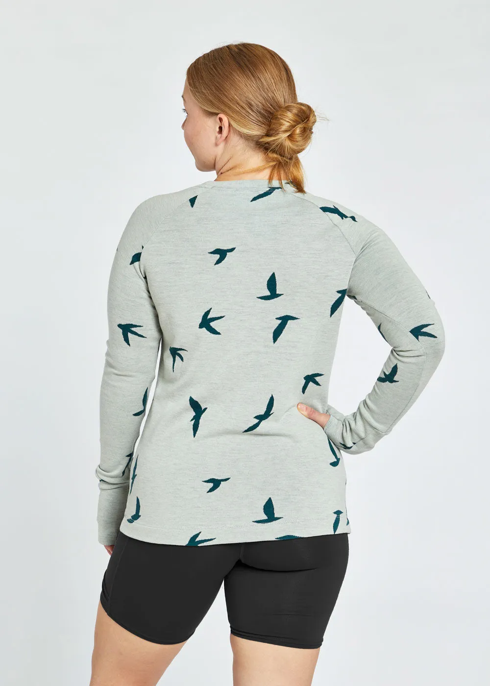 Wazzie Wool Jacquard Long Sleeve