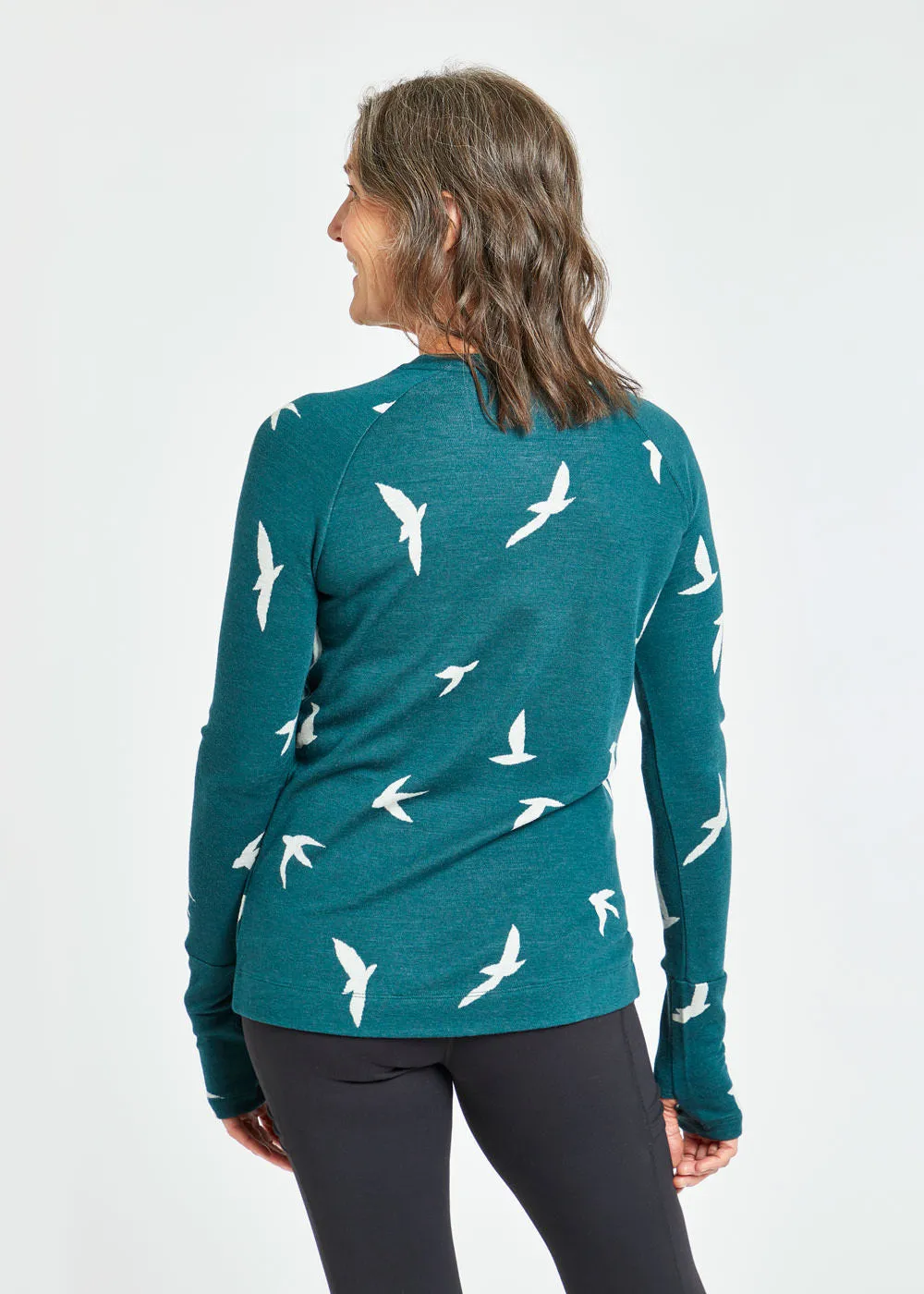 Wazzie Wool Jacquard Long Sleeve