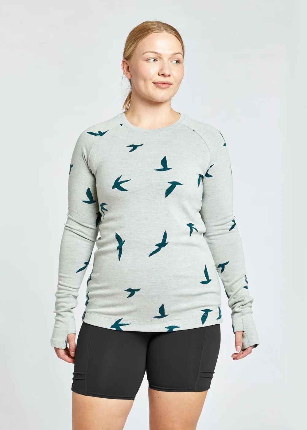 Wazzie Wool Jacquard Long Sleeve