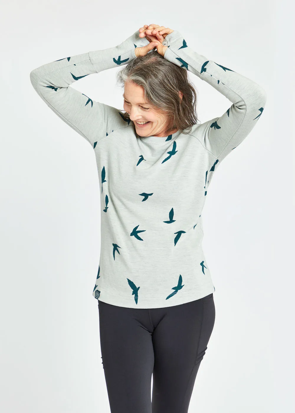 Wazzie Wool Jacquard Long Sleeve