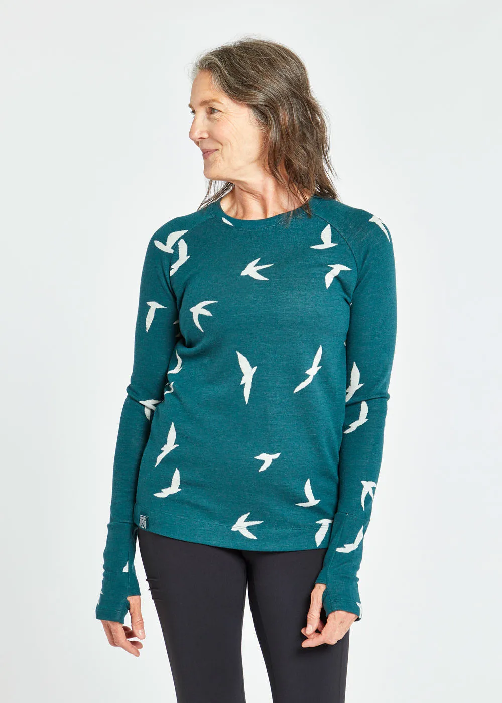 Wazzie Wool Jacquard Long Sleeve