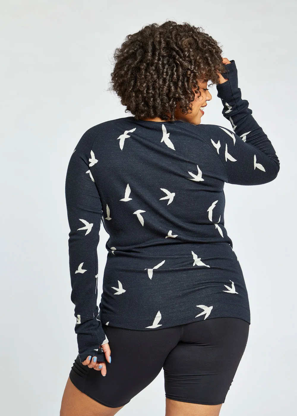 Wazzie Wool Jacquard Long Sleeve