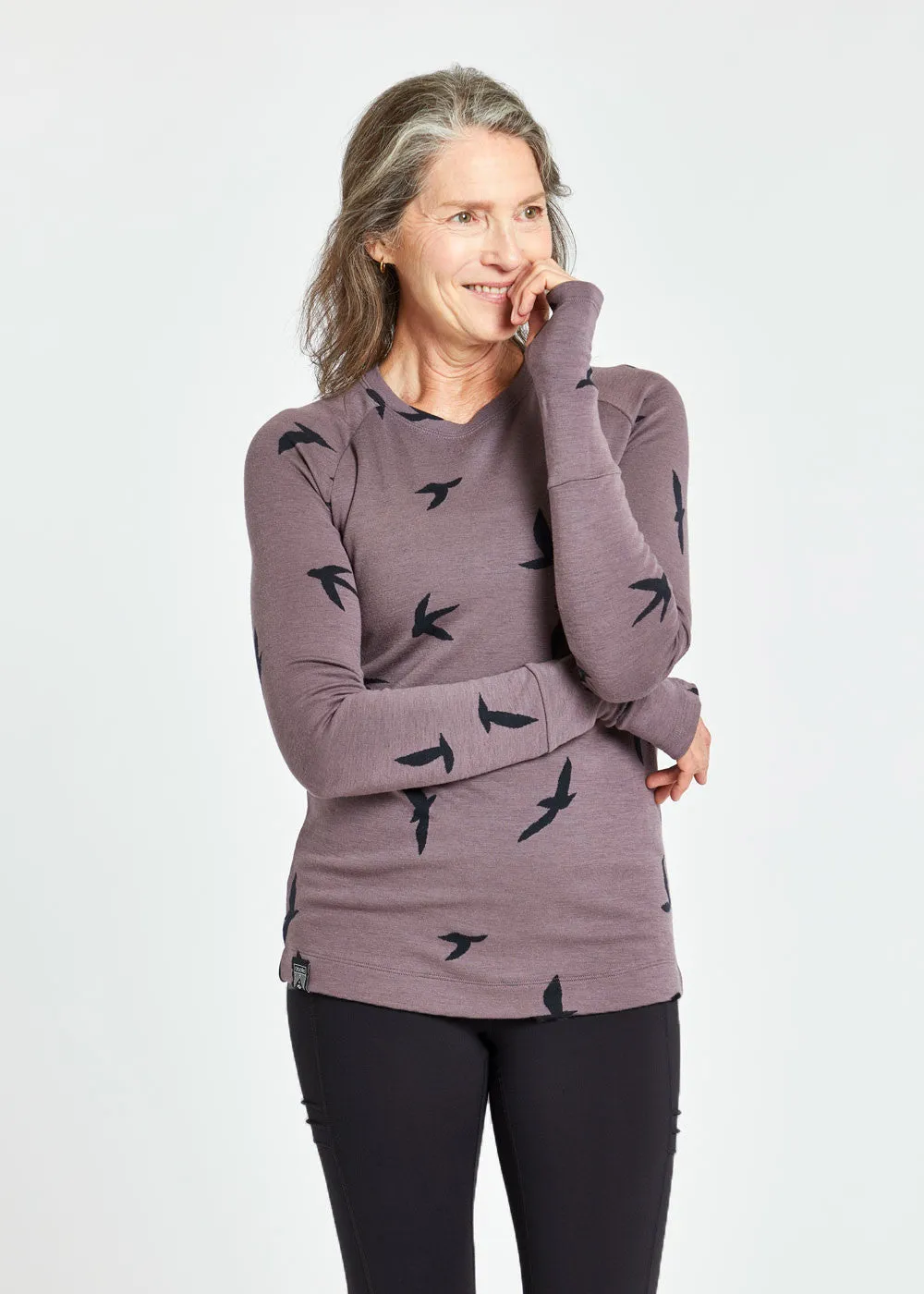 Wazzie Wool Jacquard Long Sleeve